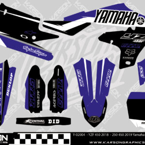 Y-02004  - YZF 450 2018  - 250 450 2019 Yamaha Style