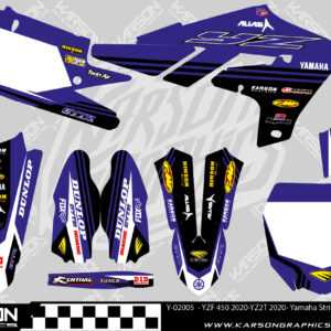 Y-02005  - YZF 450 2020-YZ2T 2020- Yamaha Stripes