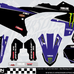 Y-02105 - YZF 250 450 2021 - Star Racing 2021