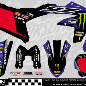 Y-02301 - YZF 250 450 2022 - Yamaha Monster 2023
