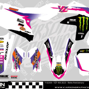Y-02303 - YZF 450 2023 - Retro Anniversary
