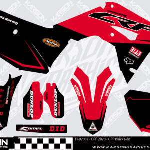 H-02002 - CRF 2020 - CRF black Red