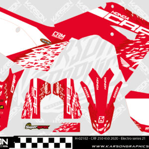 H-02102 - CRF 250 450 2020 - Electro series 21