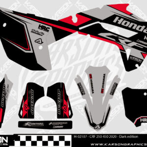 H-02107 - CRF 250 450 2020 - Dark edition