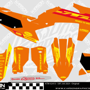 KTM-02414 - SXF 250 2024 - Orange yellow