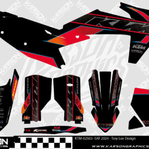 KTM-02503 -SXF 2024 - Troy Lee Design