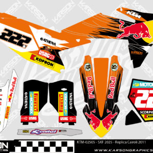 KTM-02505 - SXF 2025 - Replica Cairoli 2011