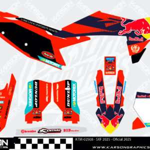 KTM-02508 - SXF 2025 - Oficial 2025