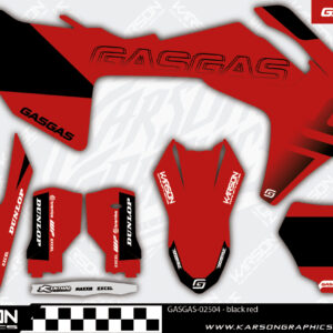 GASGAS-02504 - black red