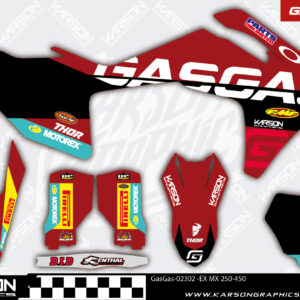 GASGAS-02302 -EX MX 250-450