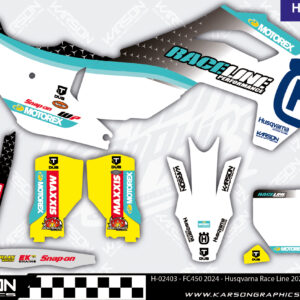 H-02403 - FC450 2024 - Husqvarna Race Line 2024 Replica Waters