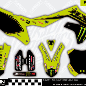 K-02001 - KXF250 2018 Pro Circuit 2020