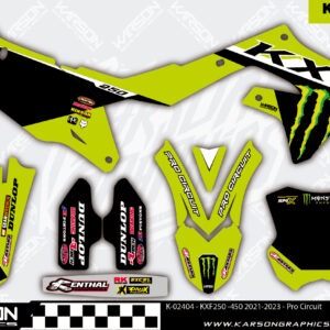K-02404 - KXF250 -450 2021-2023 - Pro Circuit