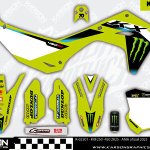 K-02501 - KXF250 -450 2025 - AMA oficial 2025