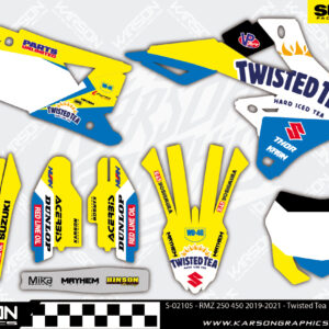 S-02105 - RMZ 250 450 2019-2021 - Twisted Tea