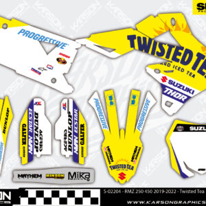 S-02204 - RMZ 250 450 2019-2022 - Twisted Tea