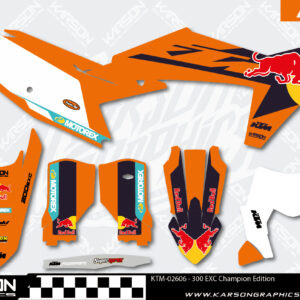 KTM-02606 - 300 EXC Champion Edition