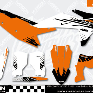 KTM-02607 - 350 EXC F 2026 - Hard Enduro Replica